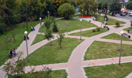 В Красноярске завершается работа по благоустройству скверов
