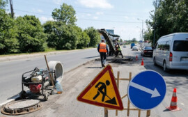 В Назаровском районе ремонтируются участки двух автомобильных трасс