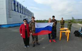 Фонд «Полярный лис» провел первую в Заполярье военно-спортивную игру «Зарница»