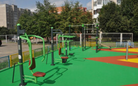 В Красноярске появится тренажёрный комплекс под открытым небом