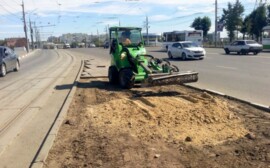 В Красноярске уложили тротуары нового типа