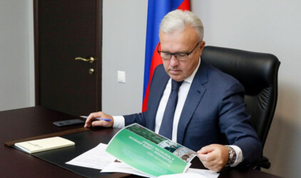 Александр Усс совместно с главврачами больниц Красноярского края подвёл итоги года