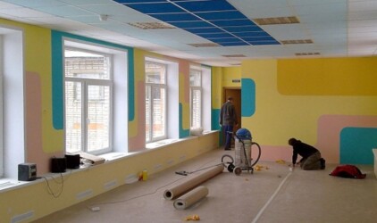 В школах Красноярска проведут инновационный ремонт